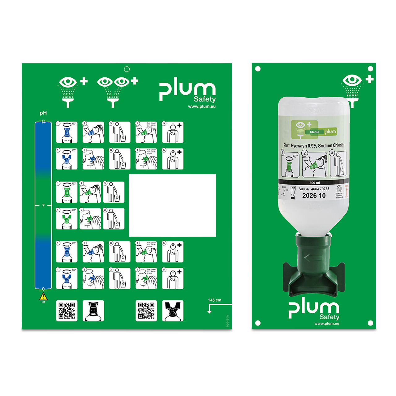 PLUM Augenspülstation NaCl 500 ml