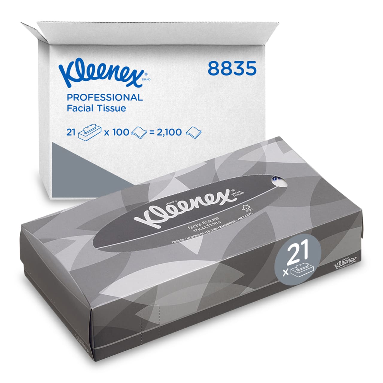 Kleenex® Kosmetiktücher - Zupfbox