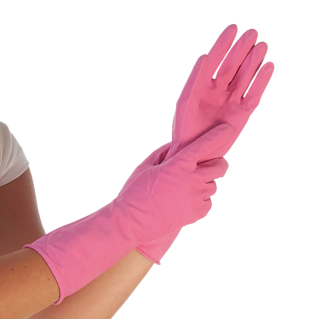 Latex-Handschuhe Bettina Pink S