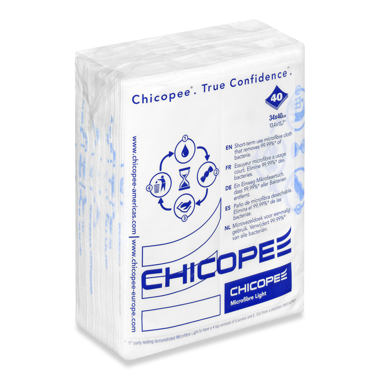 CHICOPEE® MICROFIBRE LIGHT BLAU