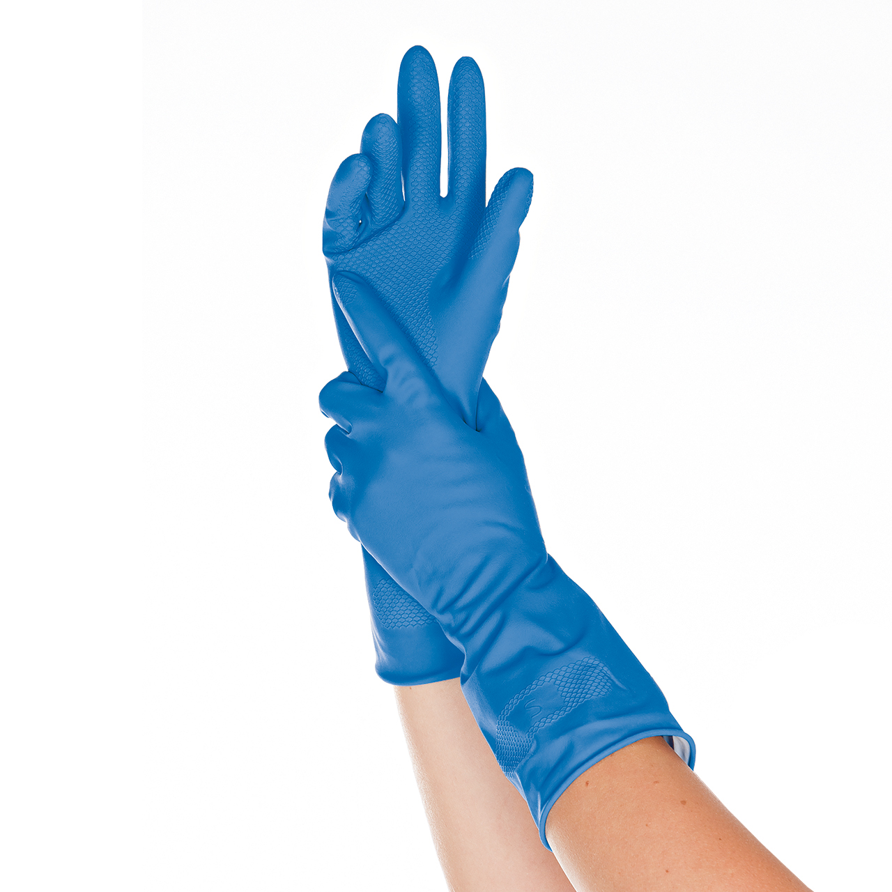 Latex-Handschuhe Bettina Blau XL