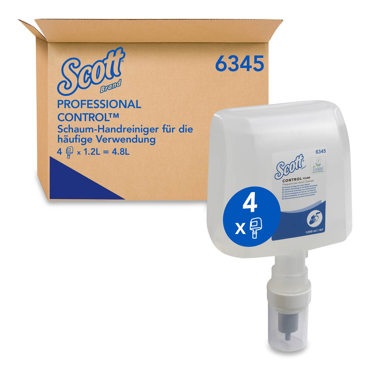 Scott® Control Schaumseife 1.2l - Kartusche