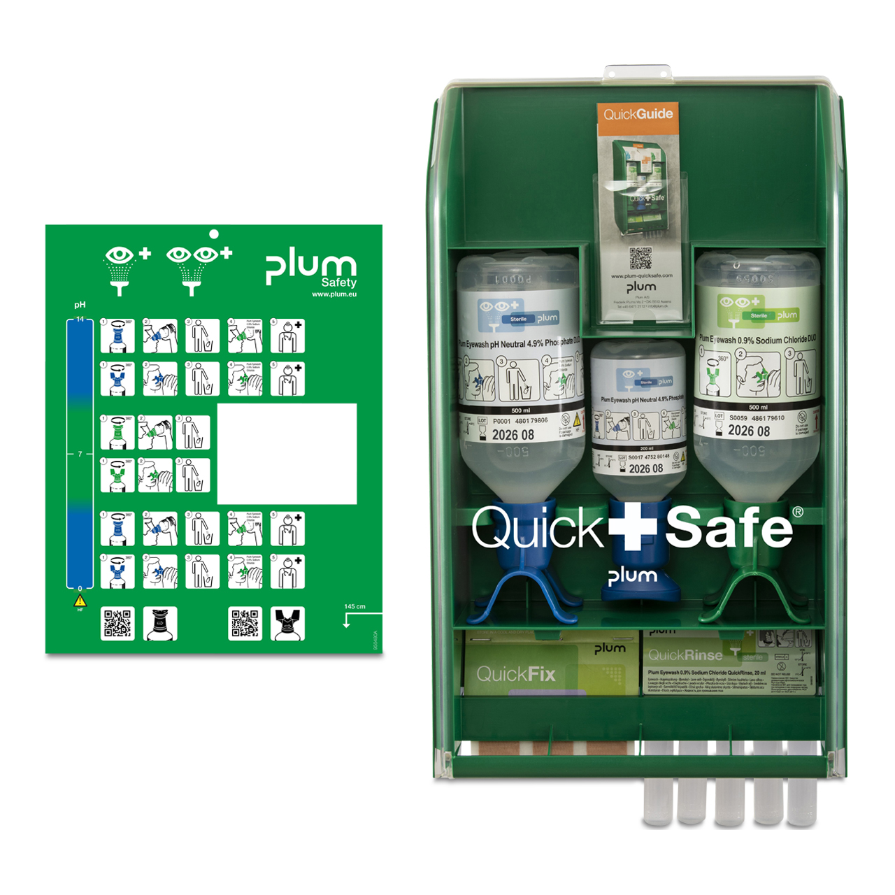 PLUM Quicksafe Chemical Industry Erste Hilfe Station