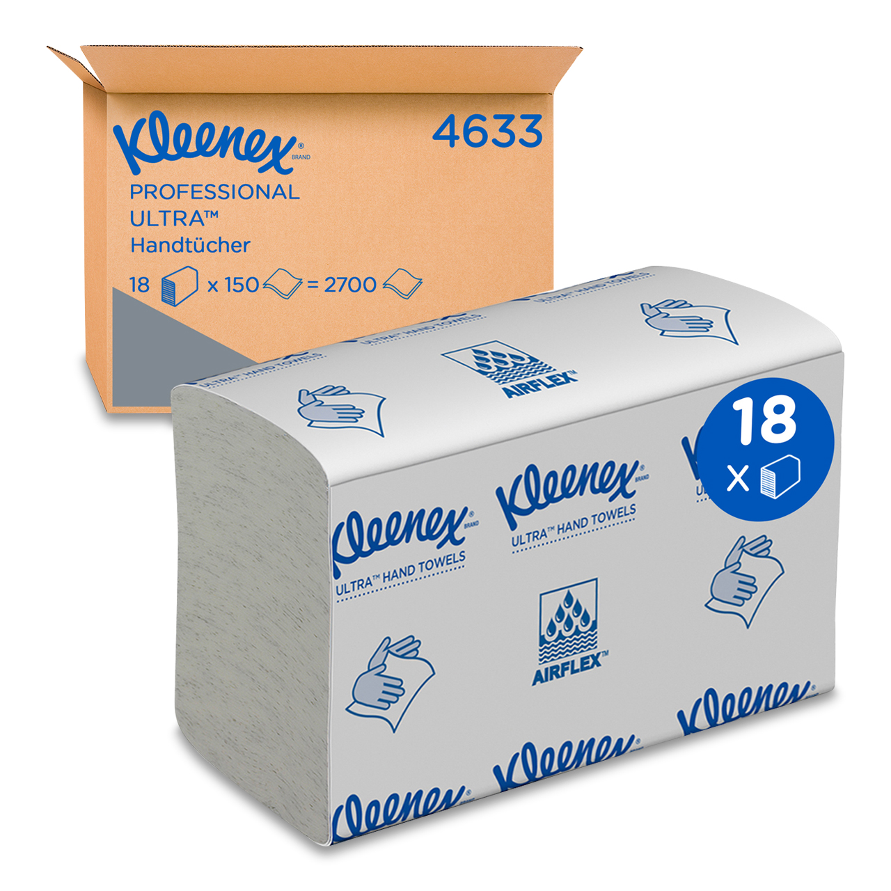 Kleenex® Ultra™ Handtücher - Multifold